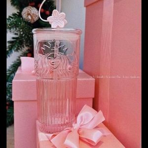 Starbucks Peach Fest Pink Gradient Cold Cup